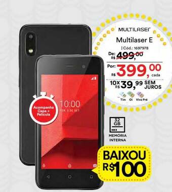 Casa e Vídeo Multilaser E oferta