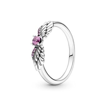 Pandora Anel asas de anjo brilhantes oferta