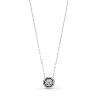 Pandora Gargantilha brilhante com halo duplo oferta