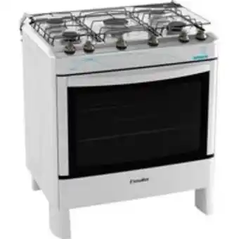 Novo Mundo Fogão 5 bocas de piso esmaltec branco bivolt - ágata 5062 oferta