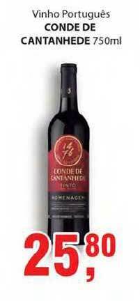 Vinho Português Conde De Cantanhede 750ml