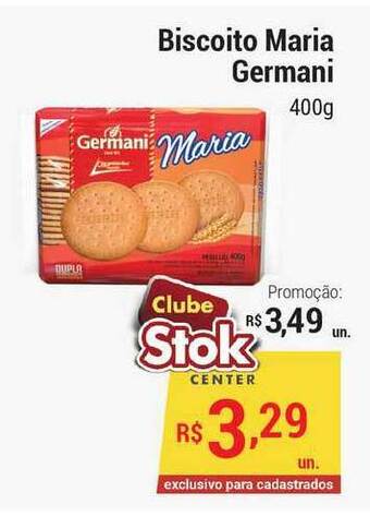 Biscoito Maria Germani 400g