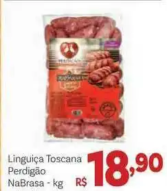 Covabra Supermercados Linguiça Toscana Perdigão Nabrasa 1kg oferta