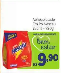 Covabra Supermercados Achocolatado Em Pó Nescau 730g oferta