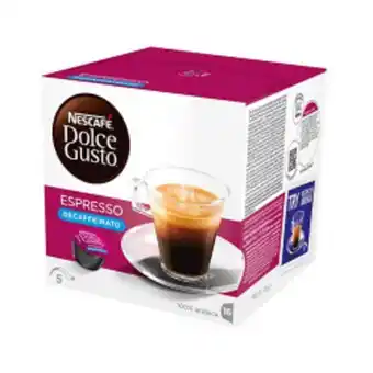 Cápsula de café dolce gusto nescafé c/16 caps.