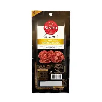 Carrefour Salame hamburguês fatiado seara aproximadamente 120 g oferta