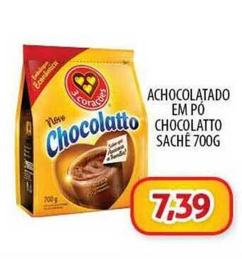 Achocolatado Em Pó Chocolatto 700g