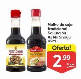 Molho de soja sakura 150ml