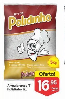 Supermercados Princesa Arroz branco t1 polidinho 5kg oferta