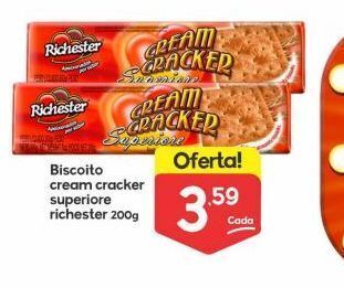 Supermercados Princesa Biscoitos richester 200g oferta
