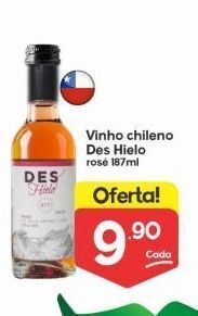 Supermercados Princesa Vinho chileno des hielo 187ml oferta