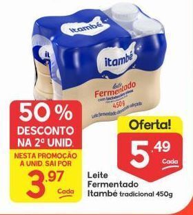 Supermercados Princesa Leite fermentado itambé 450g oferta