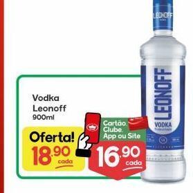 Vodka leonoff 900ml