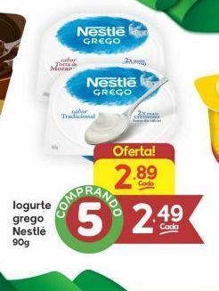 Supermercados Princesa Iogurte grego nestlé 90g oferta