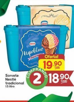 Supermercados Princesa Sorvete nestlé 1,5l oferta
