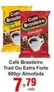 Rossi Supermercado Cafe Brasileiro Trad Ou Extra Forte 500g Almofada oferta
