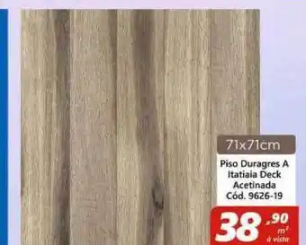 Lojas Becker Piso Duragres A Itatiala Deck Acetinada oferta