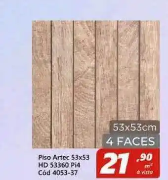 Lojas Becker Piso Artec 53x53 Hd 53360 Pi4 oferta