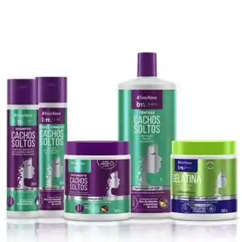 Kit cachos soltos com gelatina de 500ml