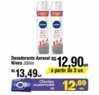 Fort Atacadista Desodorante Aerossol Nivea 200ml oferta
