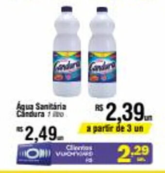 Fort Atacadista Agua Sanitaria Candura 1L oferta
