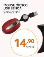 Mouse óptico Usb Benoá