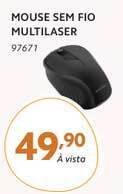 Benoit Mouse Sem Fio Multilaser oferta