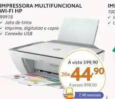 Impressora Multifuncional Wi Fi Hp