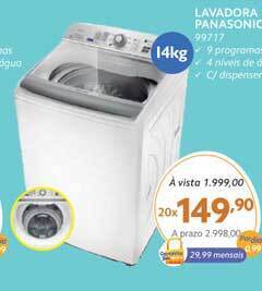 Benoit Lavadora Panasonic 14kg oferta
