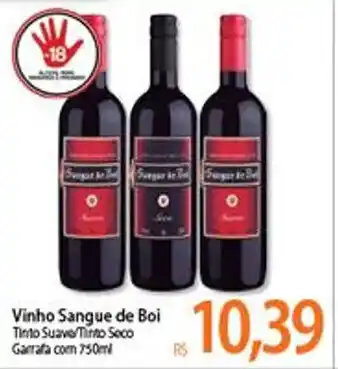 Atacadão Vinho Sangue de Boi 750ml oferta