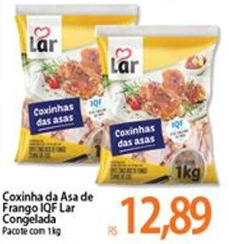 Coxinha da asa de frango IQF Lar Congelada 1kg