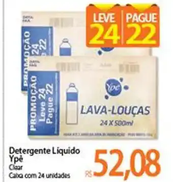 Atacadão Detergente Liquido Ype 24 unidades oferta