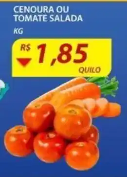 Assaí Atacadista Cenoura ou tomate salada 1kg oferta