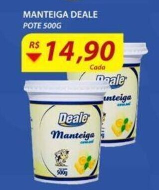 Assaí Atacadista Manteiga Deale pote 500g oferta