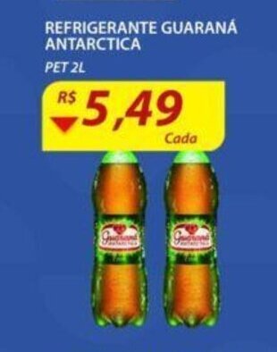 Assaí Atacadista Refrigerante Guarana Antarctica 2L oferta