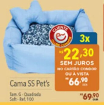 Supermercados Condor Cama SSPETS oferta