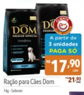 Racao para Caes Dom 1kg