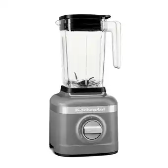 Liquidificador kitchenaid k150 dark grey com 03 velocidades e jarra com 1,4 litros - kua13agana - 110v