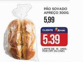 Apoio Mineiro Pão sovado apreço oferta