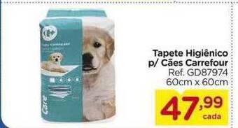 Carrefour Tapete higiênico p cães carrefour oferta