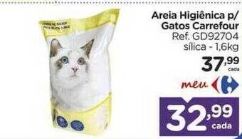 Carrefour Areia higiênica p gatos carrefour oferta