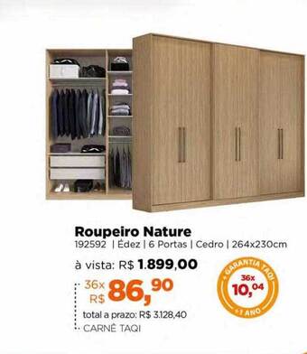 Roupeiro nature
