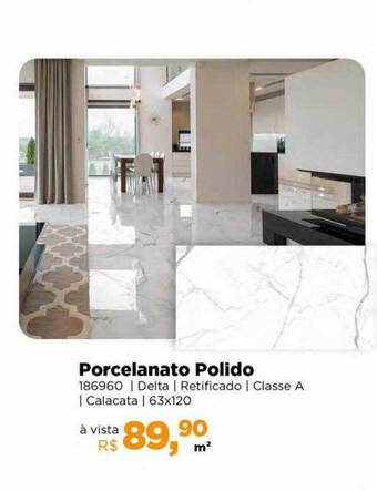 Lojas TaQi Porcelanato polido oferta