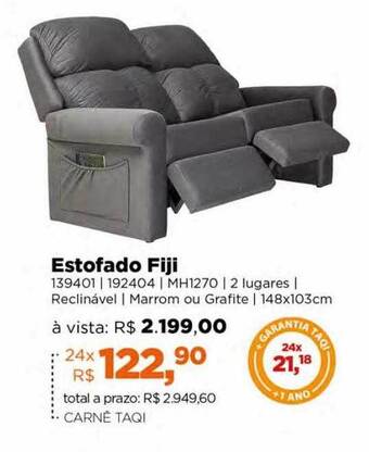 Lojas TaQi Estofado fiji oferta