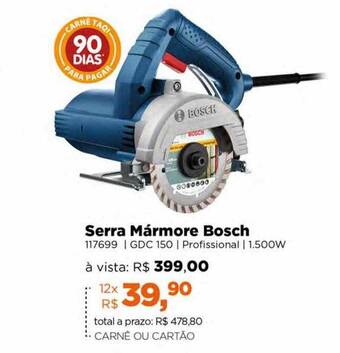 Lojas TaQi Serra mármore bosch oferta