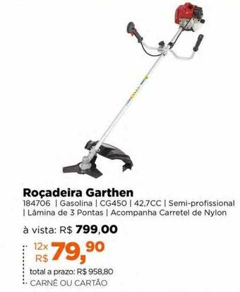 Roçadeira garthen