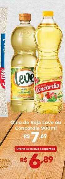 Coocerqui Óleo de soja leve ou concórdia oferta