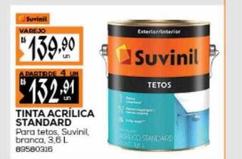 Obramax Tinta acrilica standard suvinil oferta