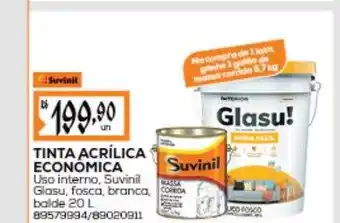 Obramax Tinta acrilica economica suvinil oferta