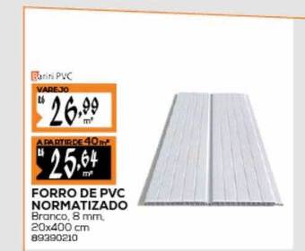 Obramax Forro de pvc normatizado oferta